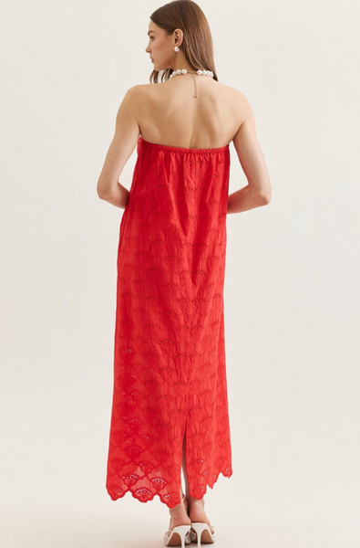 Shania Dress --Red