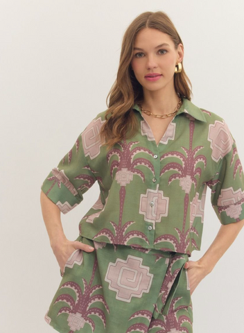 Kari Top -- Olive