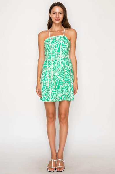 Verde Palms Dress