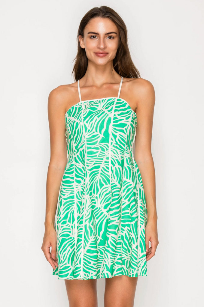 Verde Palms Dress