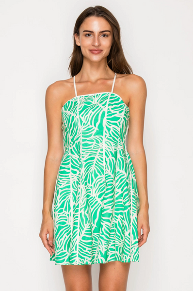 Verde Palms Dress
