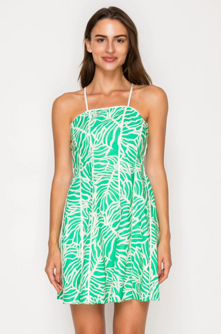 Verde Palms Dress
