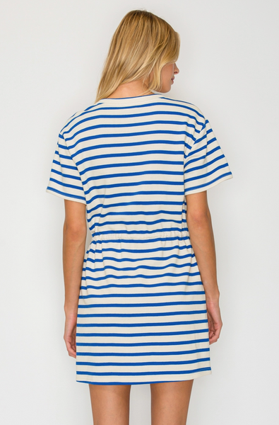 Sapphire Waves Dress