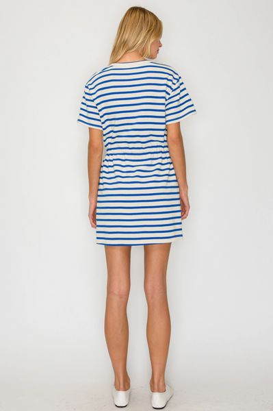 Sapphire Waves Dress