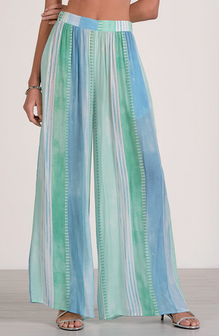 Aida Pants -- Blue Green