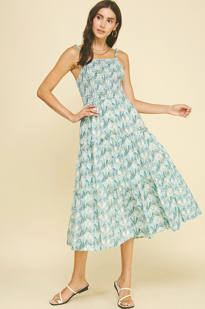 Kylan Dress -- Teal