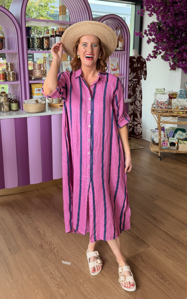 Rumi Dress -- Begonia