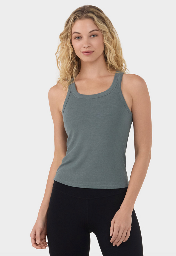 Ribbed Tank -- Balsam