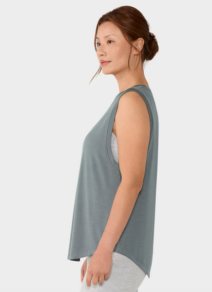 High Neck Muscle Tank -- Balsam
