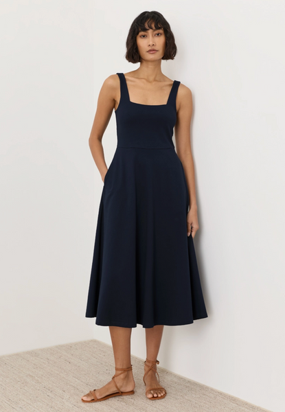 Valerie Dress -- Navy