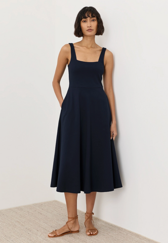 Valerie Dress -- Navy