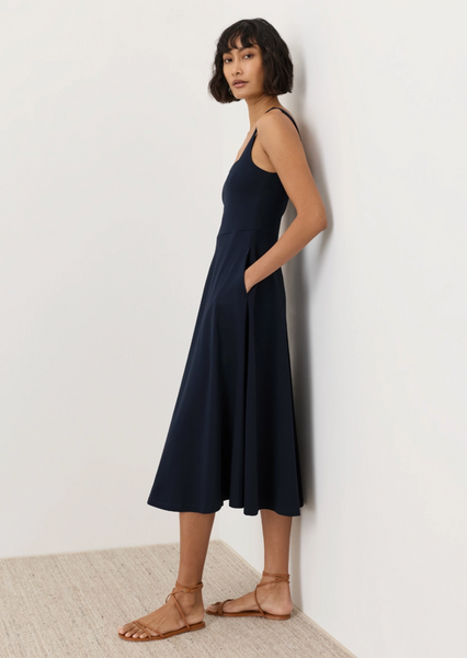 Valerie Dress -- Navy