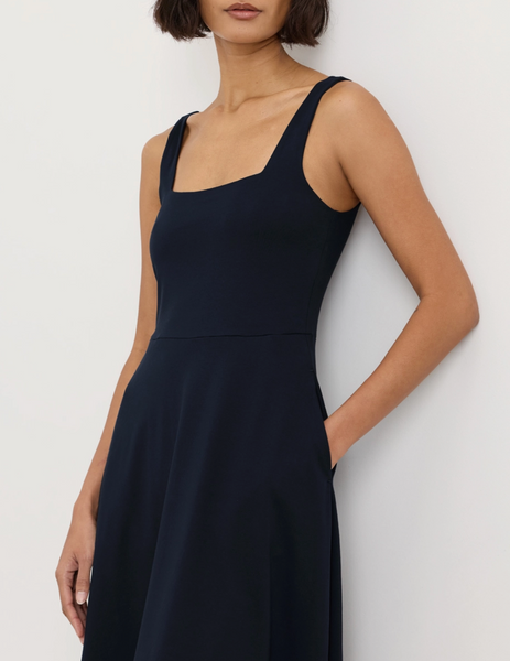 Valerie Dress -- Navy