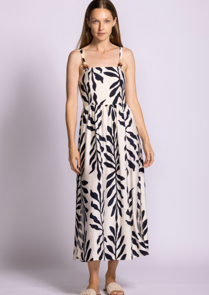 Magnolia Dress -- Navy