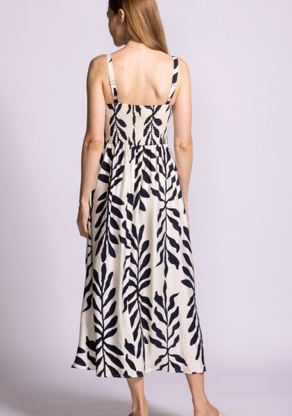 Magnolia Dress -- Navy