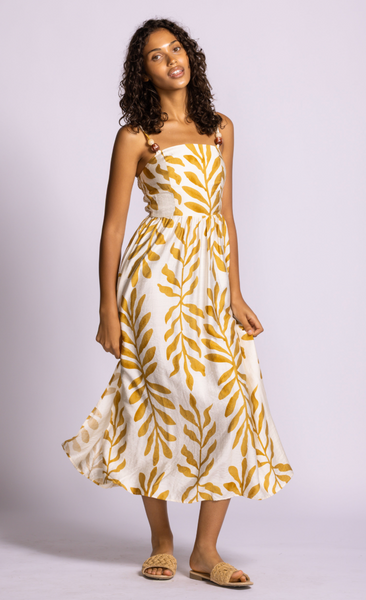 Magnolia Dress -- Yellow