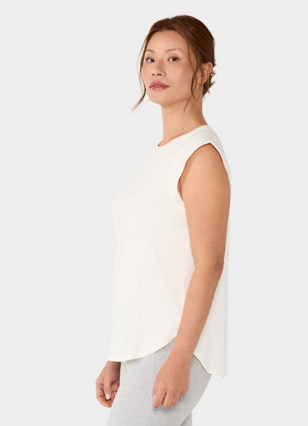 Cap Sleeve Tee -- Coconut