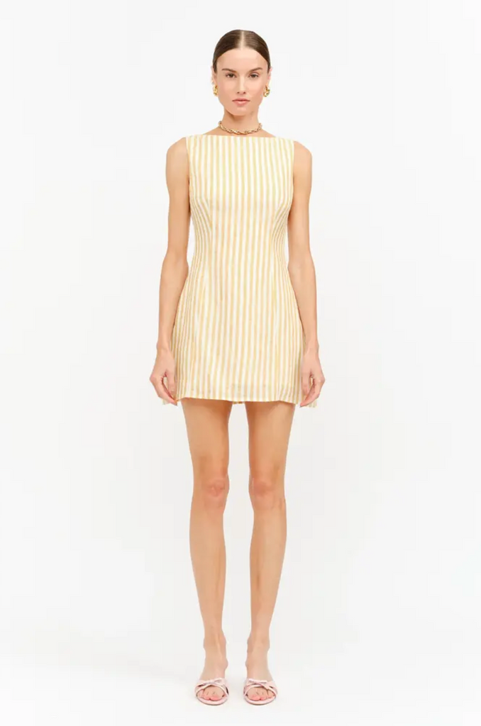 Victoria Dress -- Yellow