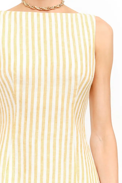Victoria Dress -- Yellow