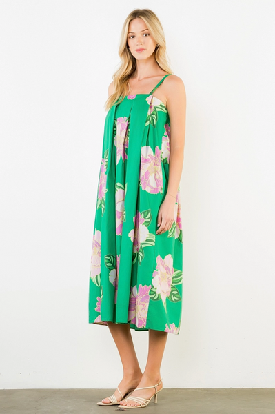 Kennedy Dress -- Green