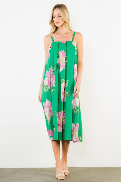 Kennedy Dress -- Green