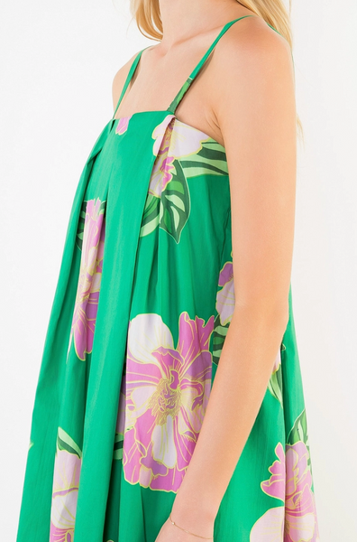 Kennedy Dress -- Green