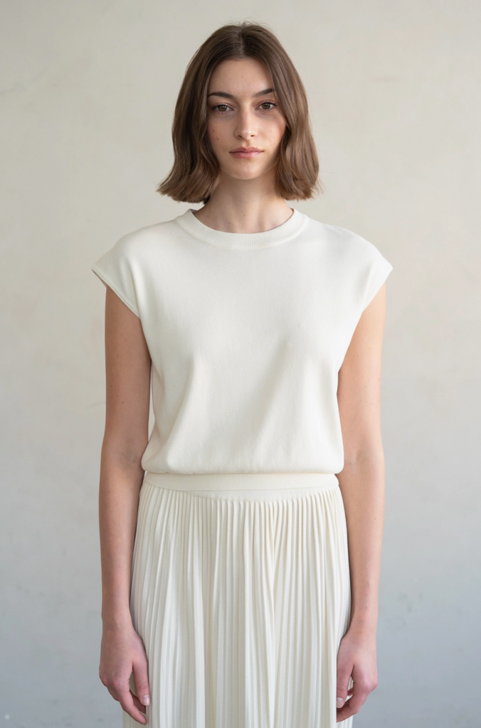 Mallory Top -- Ivory