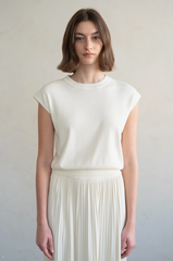 Mallory Top -- Ivory