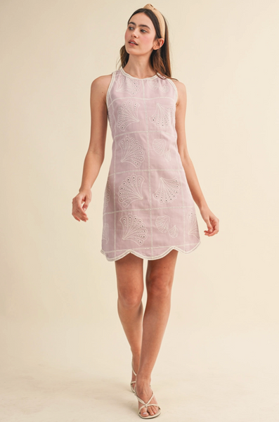 Wilmington Dress -- Pale Pink