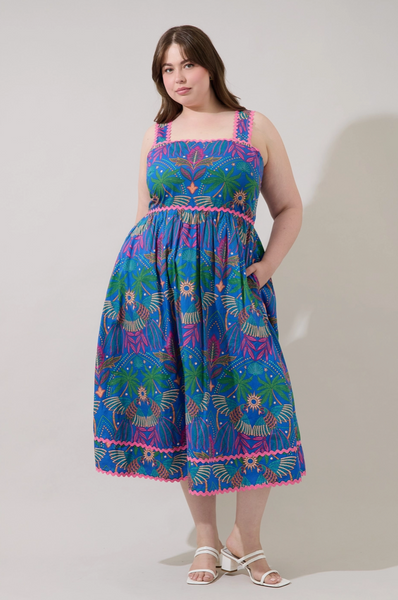 Yori Dress -- Blue