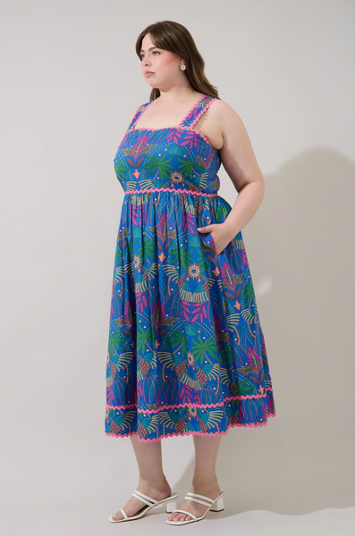 Yori Dress -- Blue