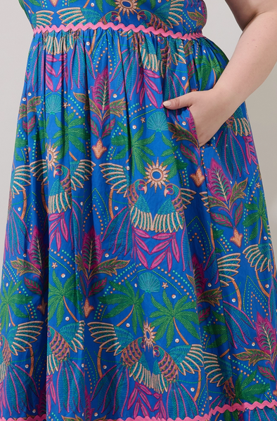 Yori Dress -- Blue