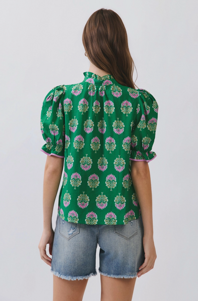 Greer Top -- Green