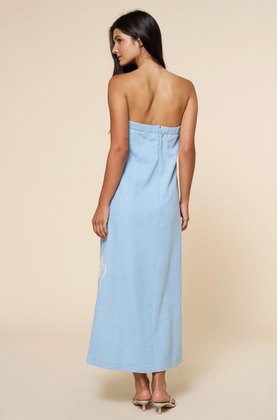 Carolina Beach Dress -- Denim