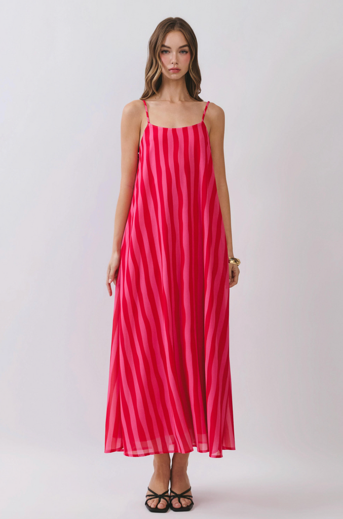 Mika Dress -- Red