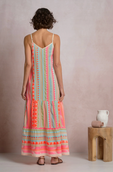 Tulum Dress -- Neon