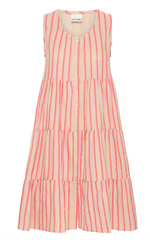 Karis Dress -- Azalea Stripe