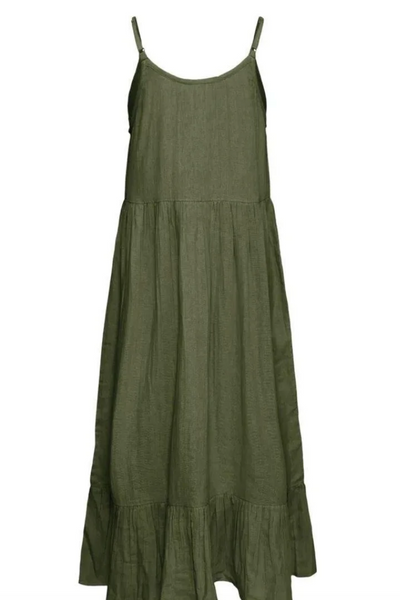 Louisa Dress -- Grape Leaf