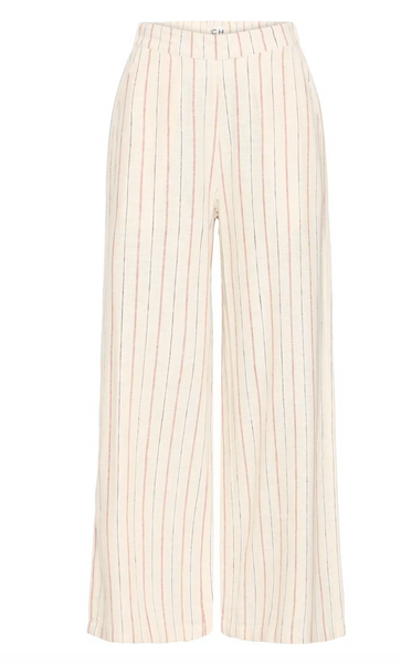 Nora Pants -- Brown Stripe