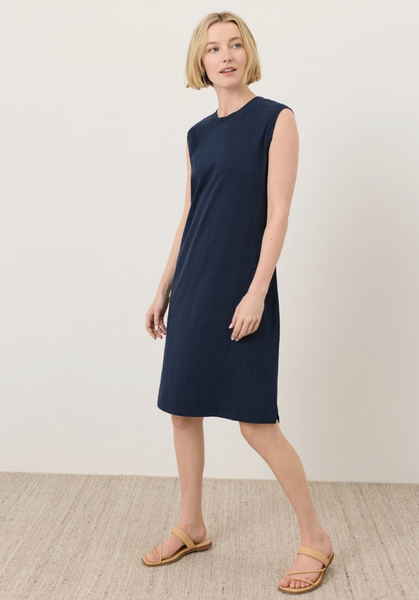 Muscle Tee Dress -- Navy