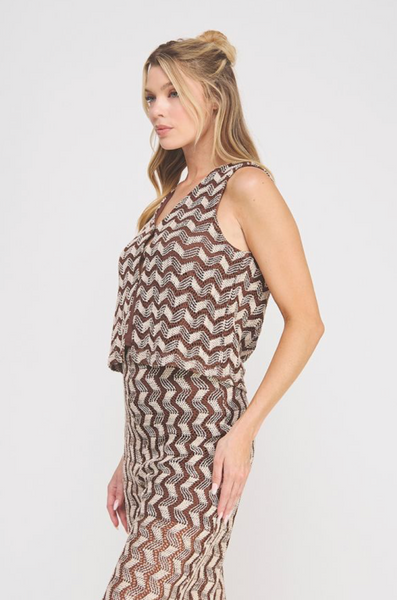 Brodie Top -- Brown