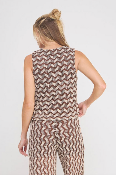 Brodie Top -- Brown