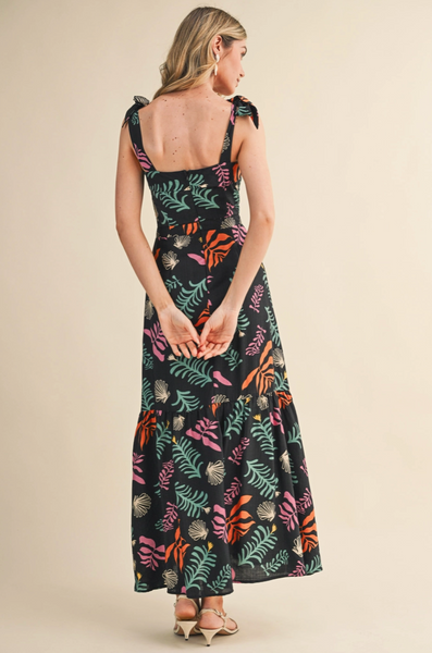 Reef Dress -- Black