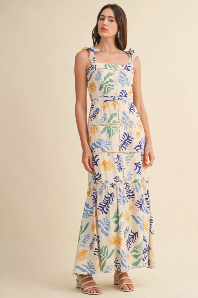 Reef Dress -- Ivory