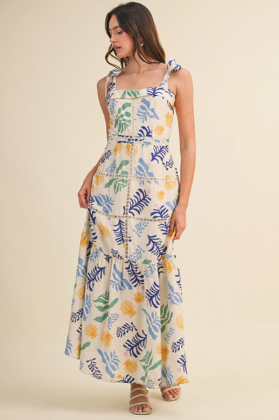 Reef Dress -- Ivory