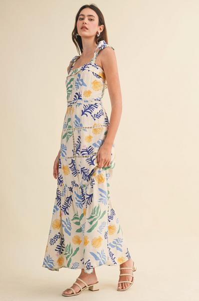 Reef Dress -- Ivory