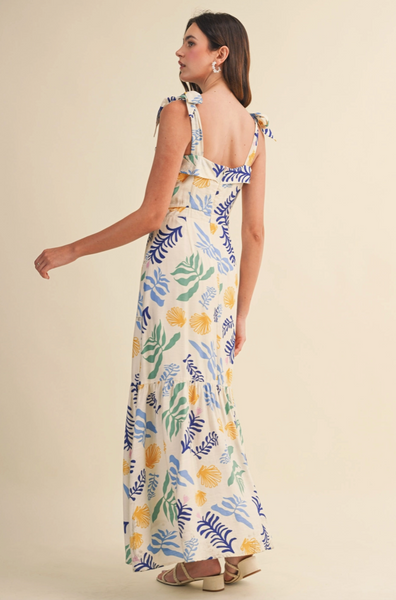 Reef Dress -- Ivory
