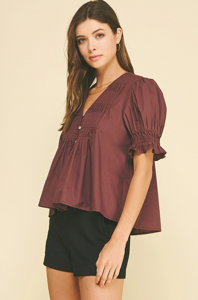 Amy Top -- Plum