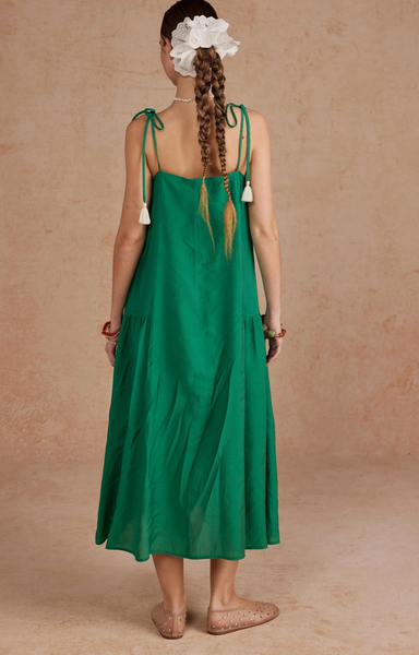 Cindy Dress -- Emerald