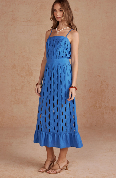 Marina Dress -- Blue